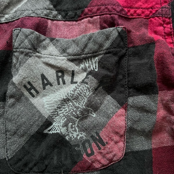 Women’s Harley Davidson Flannel - Picture 3 of 6